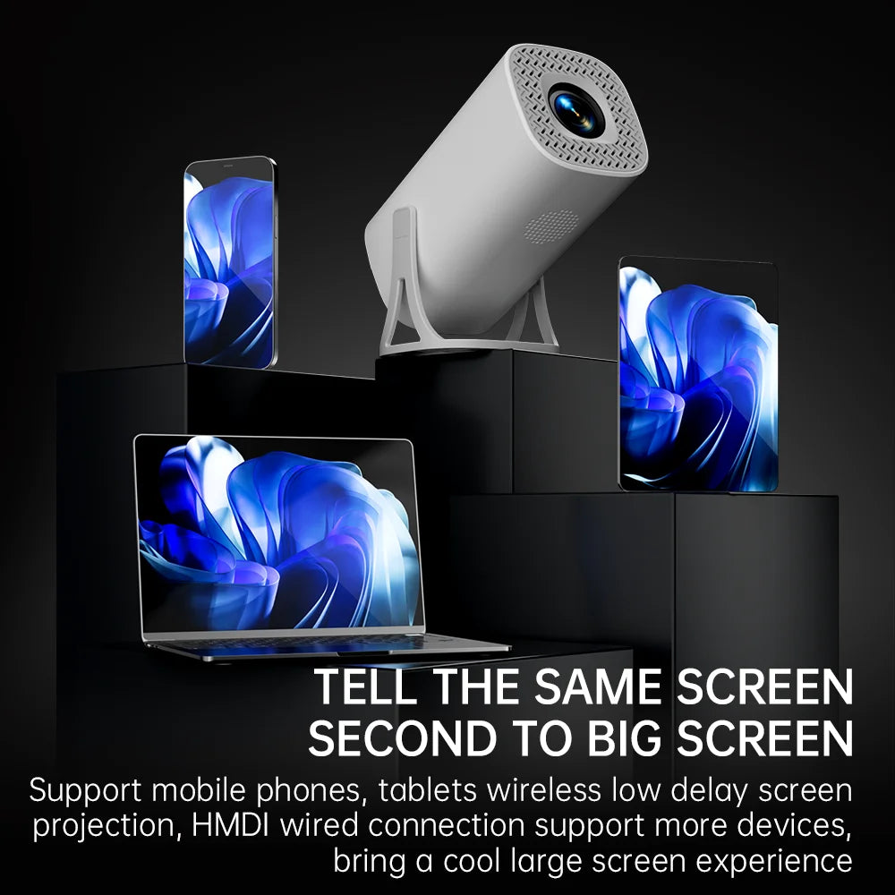 Gaming Projector 64GB Wireless Gaming Controller Portable Projector