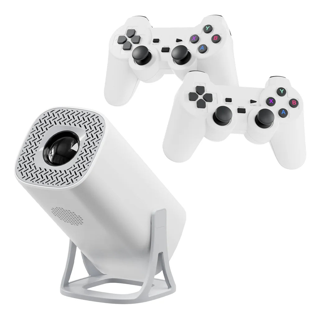 Gaming Projector 64GB Wireless Gaming Controller Portable Projector