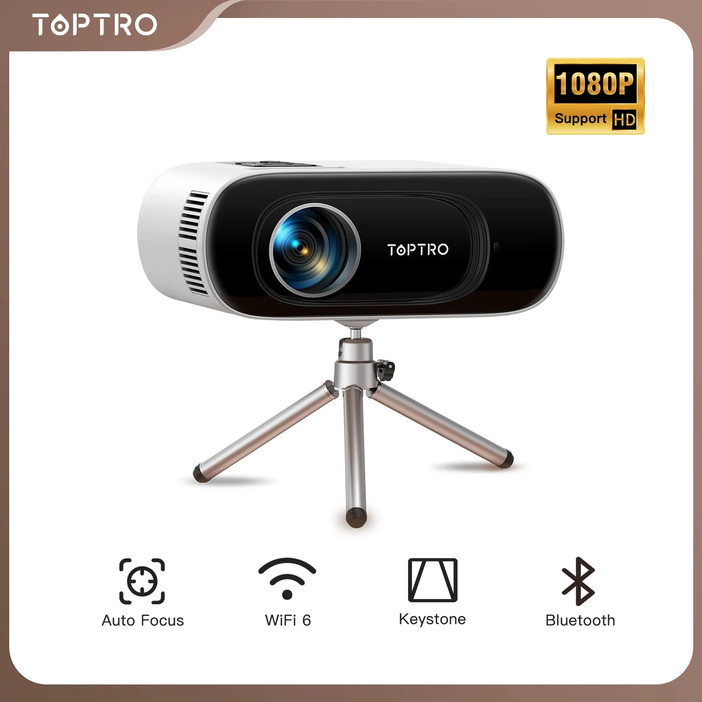 Mini Portable Projector Full HD