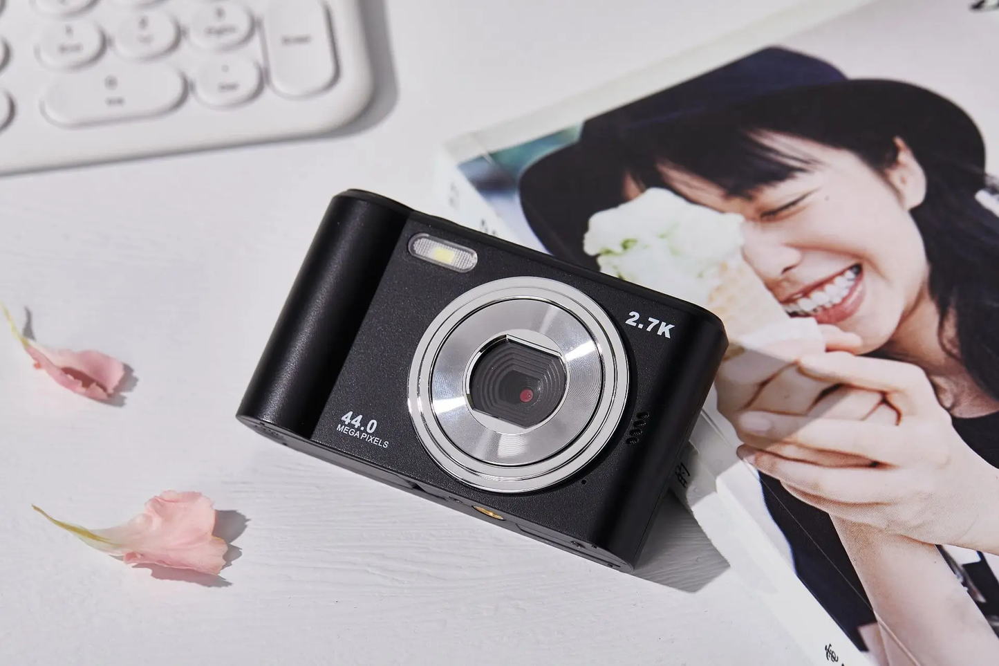 Digital Camera Autofocus Camera for Kid Camcorder with 8x Zoom Compact Cameras 1080P Cameras for Beginner Photography
