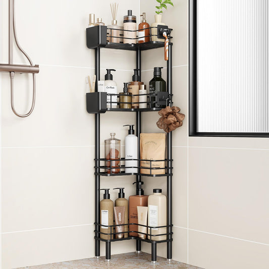 Small Bathroom Storage Made Easy with Shower Shelves & Organisers