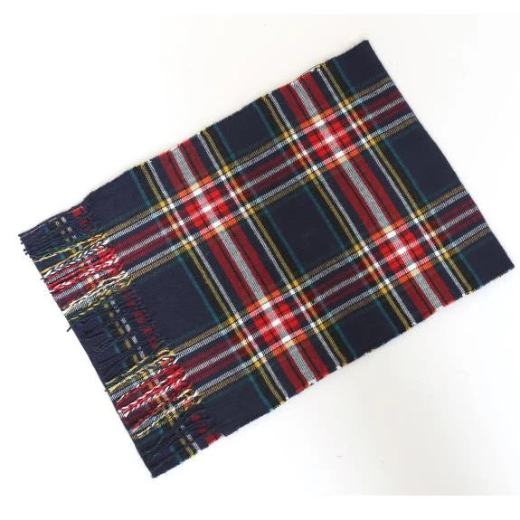 Cashmere Shawl Plaid Scarf Unisex Pashmina Neckerchief Tassel Echarpe Women