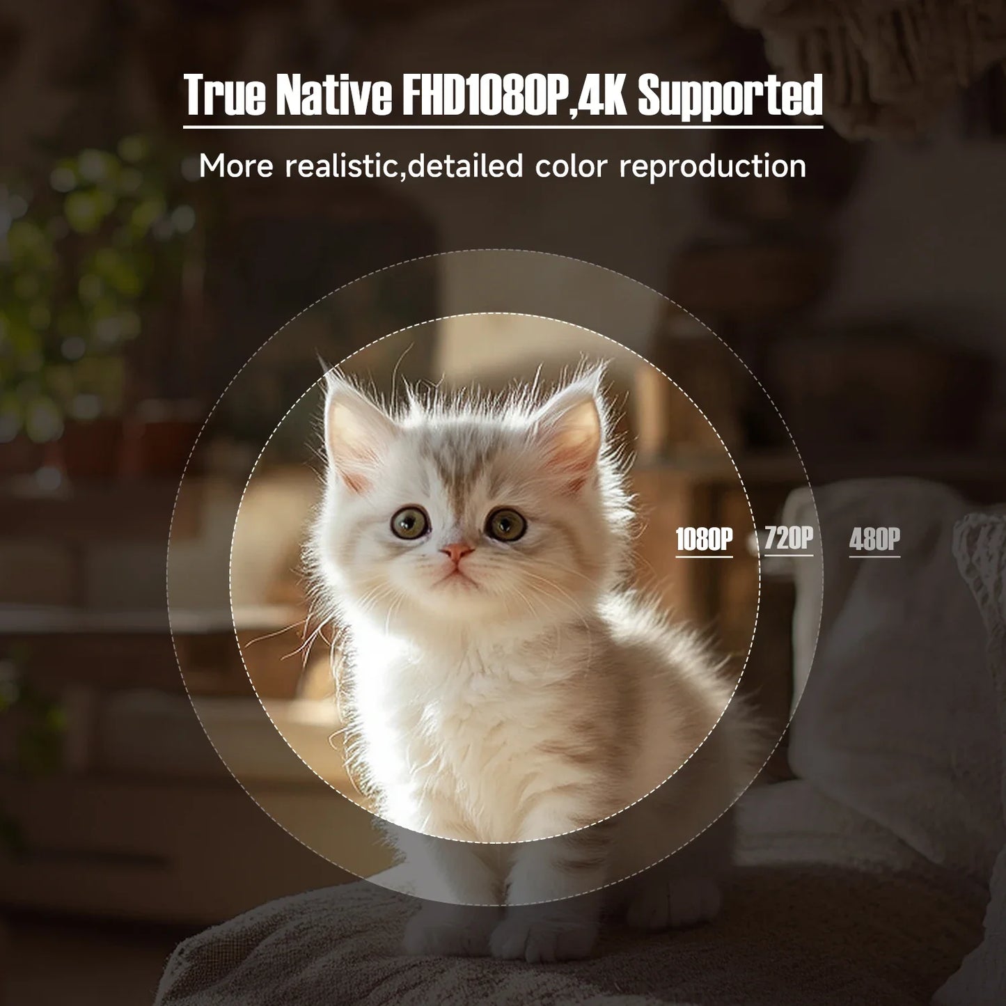 Magcubic Portable Projector With Bluetooth