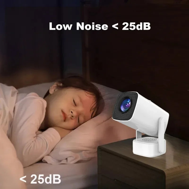 DAIDAN Portable Projector - WiFi 6 & Bluetooth - 1080p