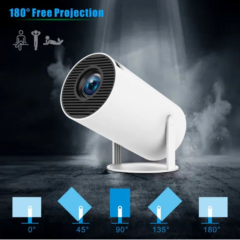 P30 Smart Mini Projector with Bluetooth Portable