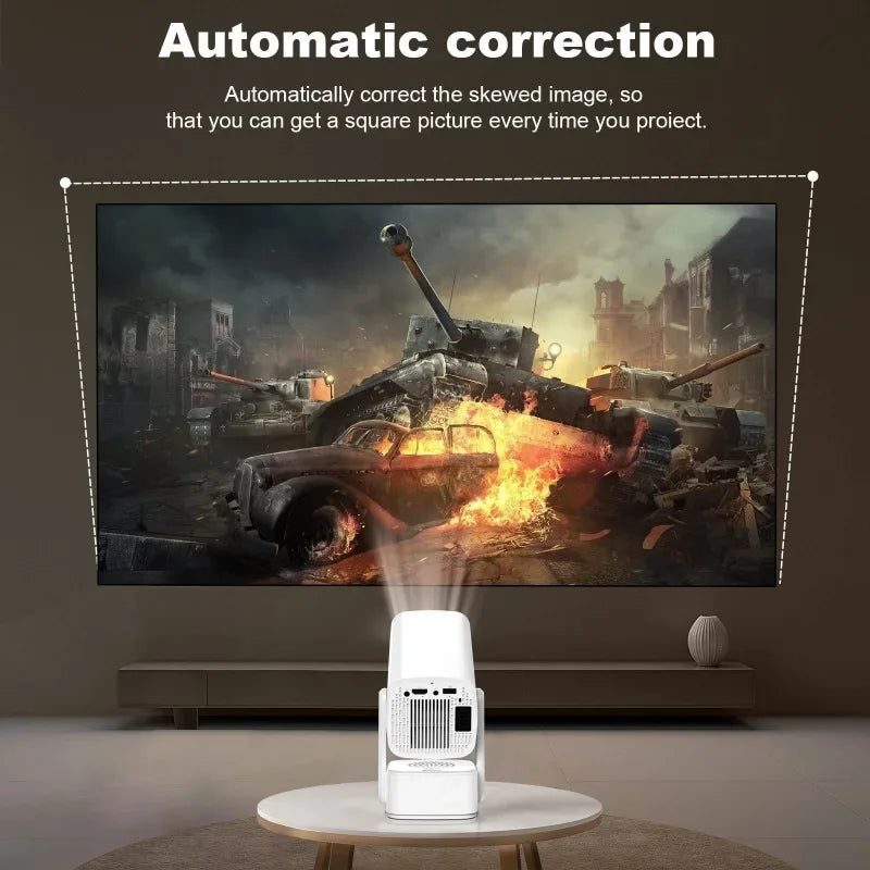 DAIDAN Portable Projector - WiFi 6 & Bluetooth - 1080p