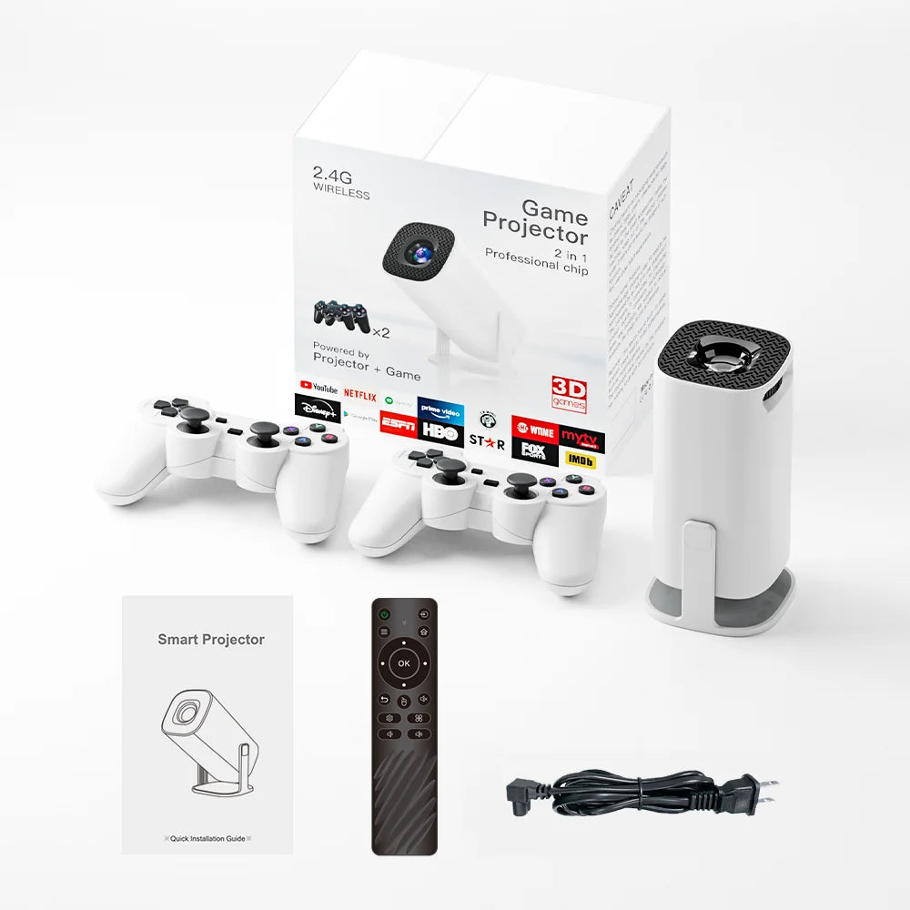 Home Theatre Gaming - BIGBIG WON Game Console - Android 11 - 150 ANSI Lumens